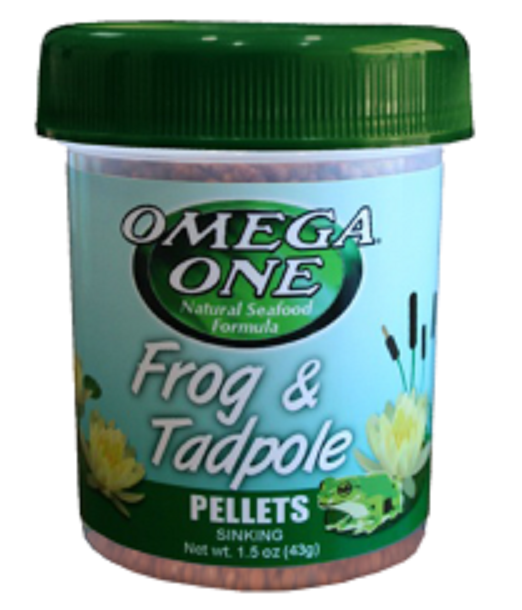 Omega One Frog & Tadpole Pellets 1.5 oz