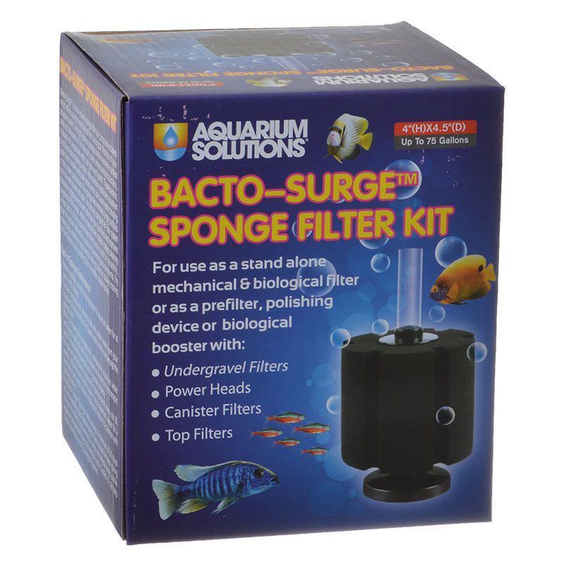Hikari Aquarium Solutions BactoSurge Foam Filter Large Sponge Filter TK Aquatics