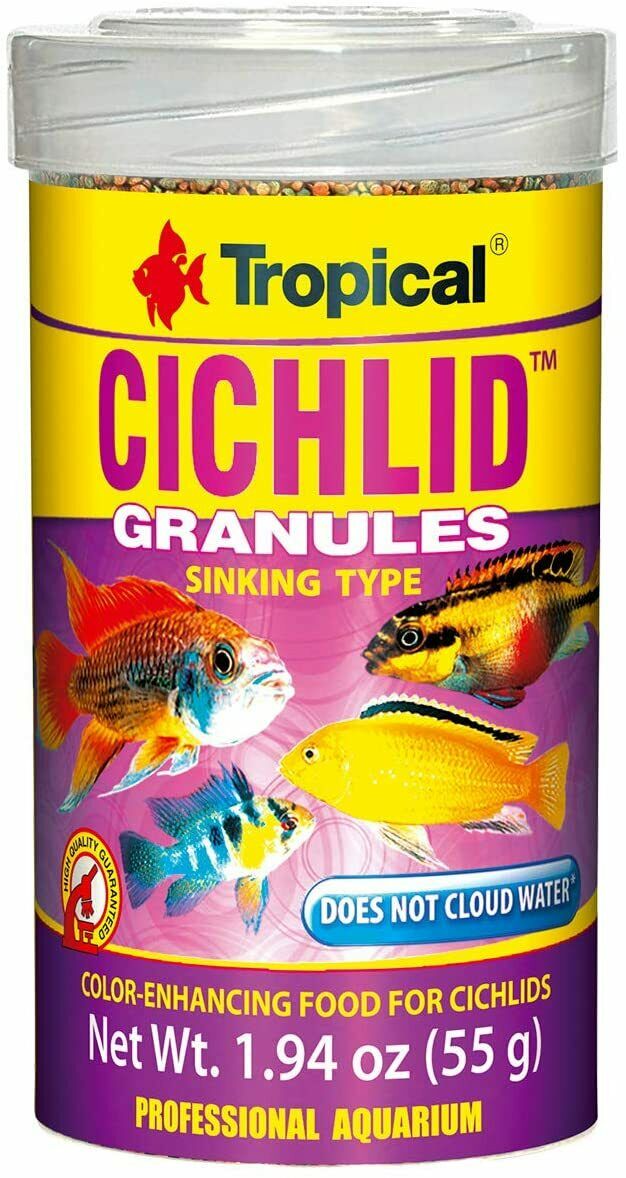 Tropical cichlid red & fashion green medium sticks