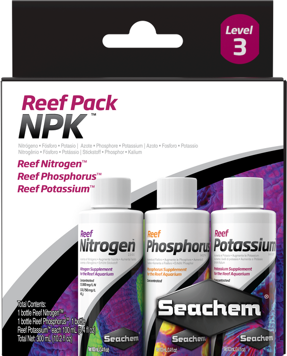 Seachem Reef Reef Pack: NPK 3 Pack