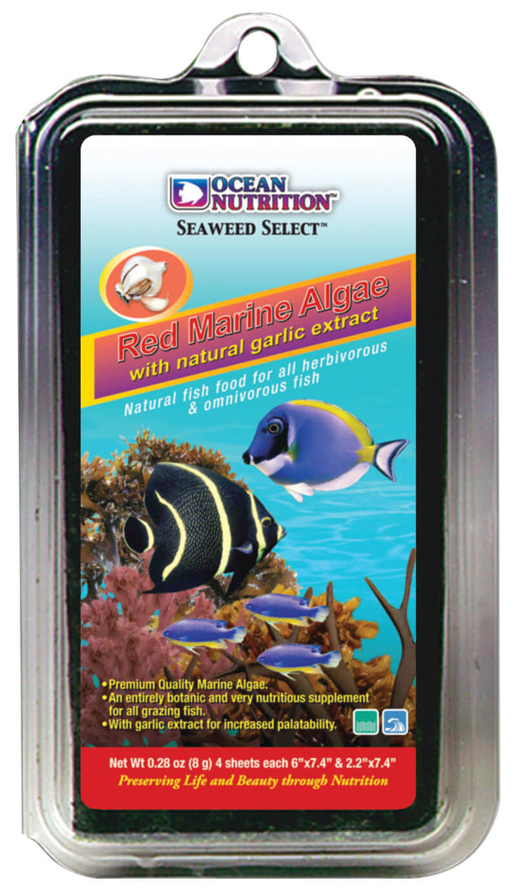 Ocean Nutrition 8g SM Red Marine Algae Sheets