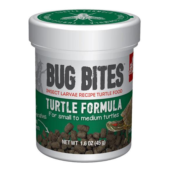 Fluval Bug Bites Turtle Food Small Granules 1.5 oz