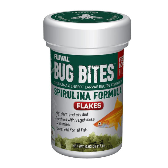 Fluval Bug Bites Spirulina Flakes 0.63 oz