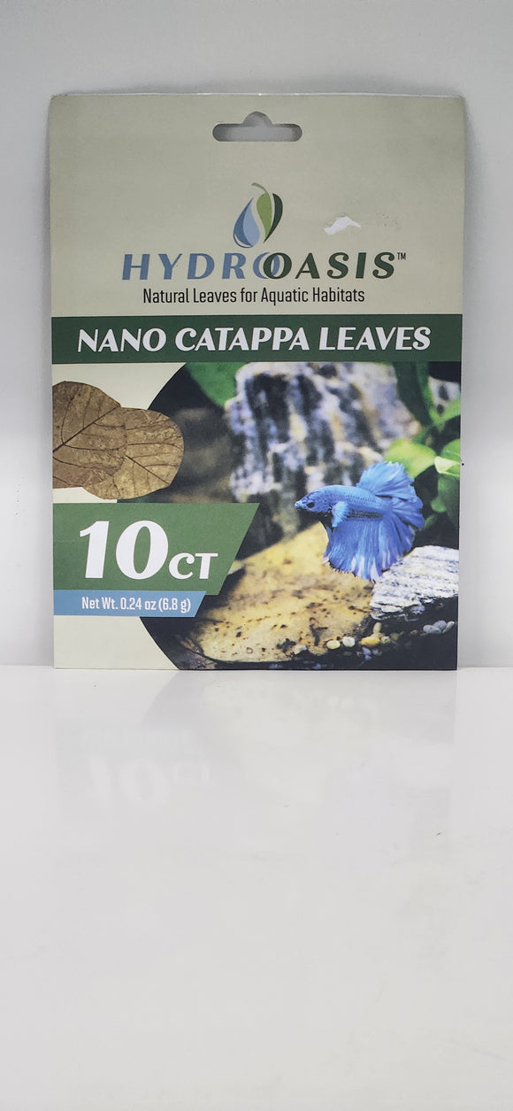 HydrOasis Nano Catappa Leaves 10 Count