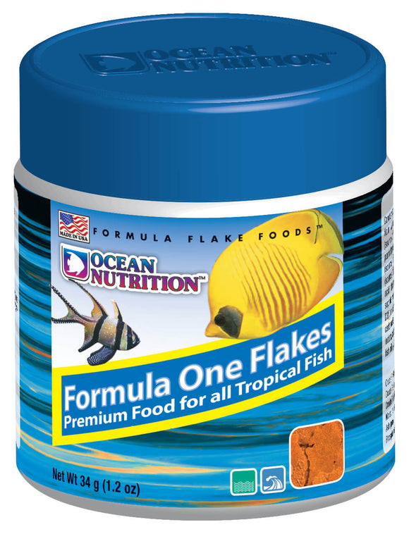 Ocean Nutrition Formula 1 Flake Food - 2.5oz