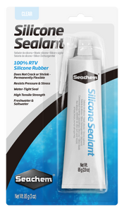 Seachem Silicone Sealant / Glue 3oz Clear