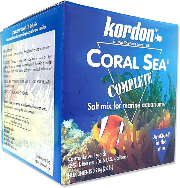 Kordon Coral Sea Salt Mix 7 Gallon