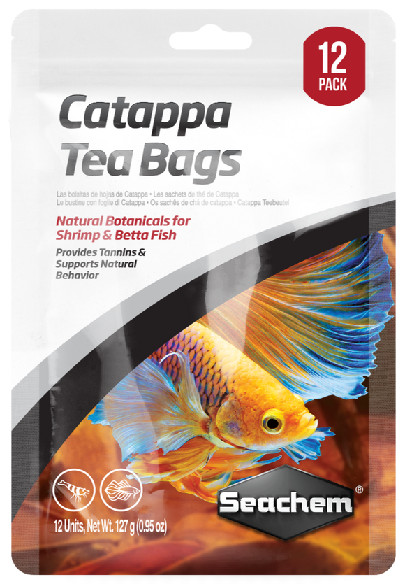 Seachem Catappa Tea Bags 12 pack