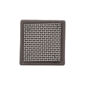 UP Aqua Stainless steel grid on ceramic plate - square 6,5x6,5cm - Moss cultivation