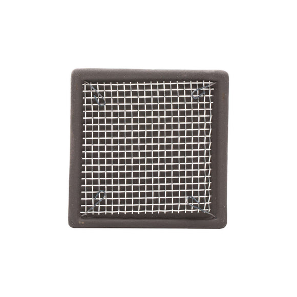 UP Aqua Stainless steel grid on ceramic plate - square 6,5x6,5cm - Moss cultivation