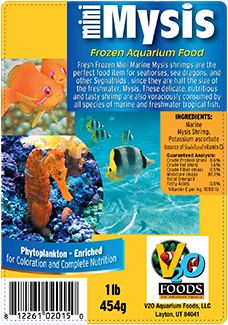 V2O Aquarium   Mini Marine Mysis 100g