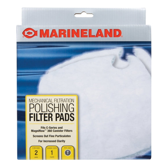 Marineland C-Series Canister Filter Polishing Filter Pads PC 360 2 pk