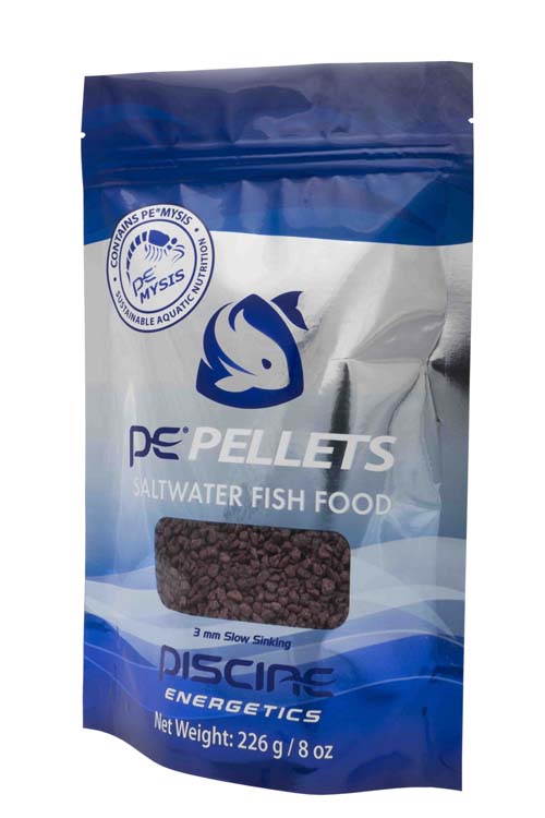 Piscine Energetics    PE 8oz SW Pellets Slow Sinking 3mm