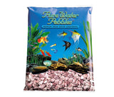 Pure Water Pebbles Premium Fresh Water Natural Aquarium Gravel Pink Flamingo 5 lb