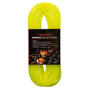 Aquatop Airline Tubing Neon Yellow, 13 ft