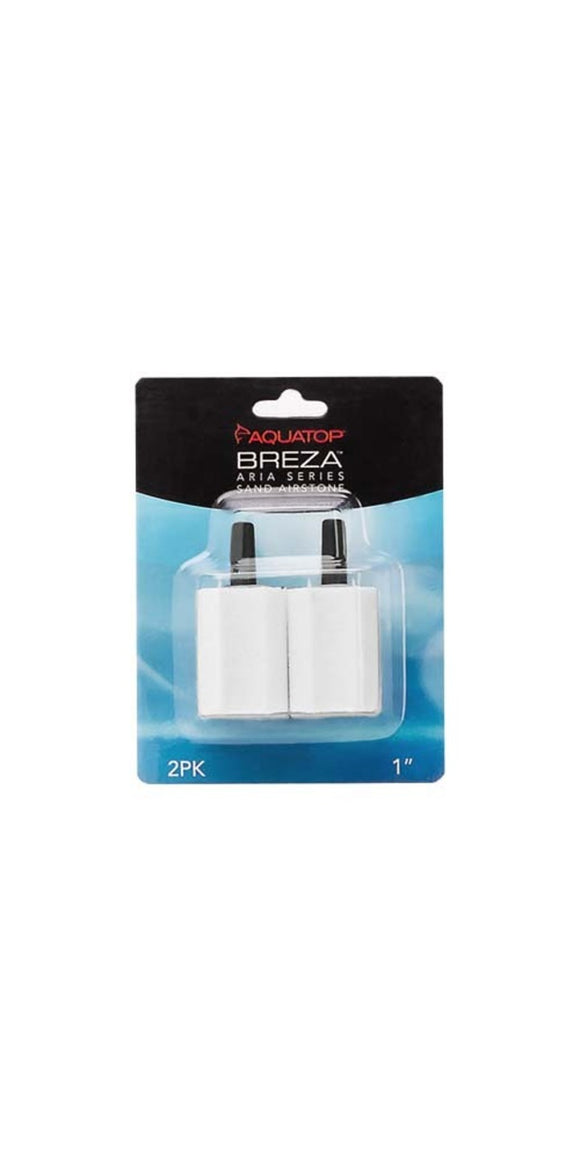 Aquatop BREZA ARIA Sand Airstone White 1 in, 2 pk