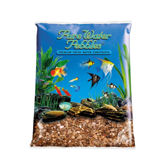 Pure Water Pebbles Premium Fresh Water Nutty Pebbles Natural Aquarium Gravel