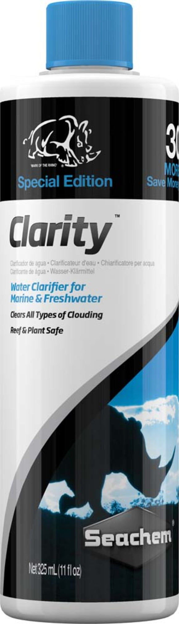 Seachem Laboratories Clarity 325Ml/11Oz Bonus Size