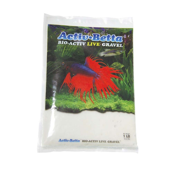 Activ-Betta Bio-Activ Live Betta Gravel White 1 lb