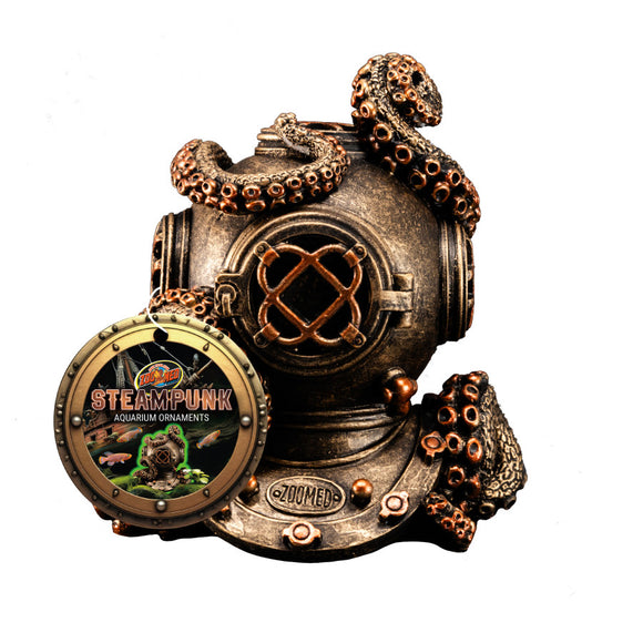 Zoo Med Steampunk Ornament Dive Helmet