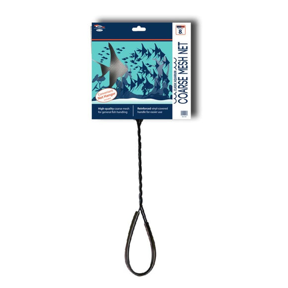 Weco Products Classic Coarse Mesh Net Standard Handle, Black 4 in