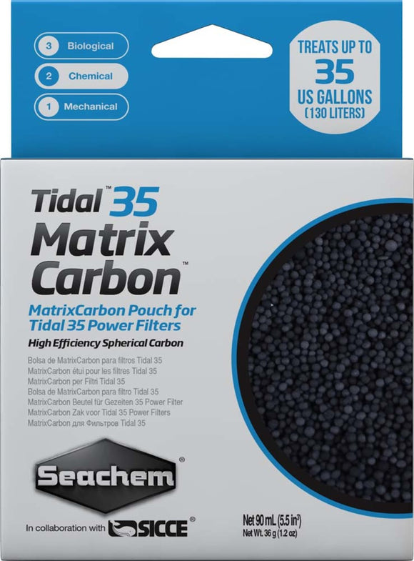 Seachem Laboratories Tidal 35 Matrix Activated Carbon Media