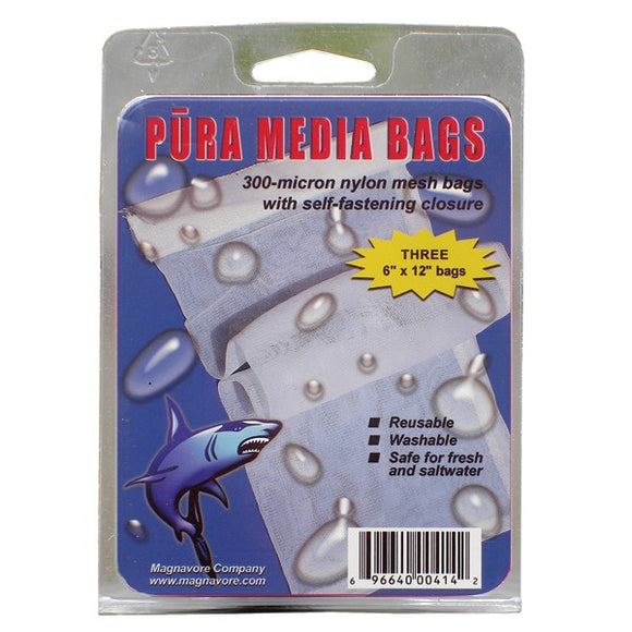 PURA 6x12 Media Bags (3 pack)