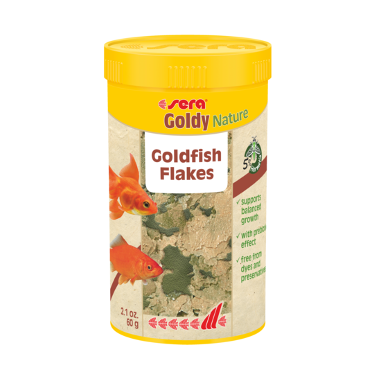Sera Goldfish Goldy Nature Flakes 250ml