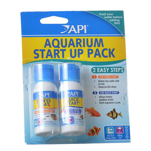 API Aquarium Start Up Pack with Stress Coat and Quick Start Water Conditioner