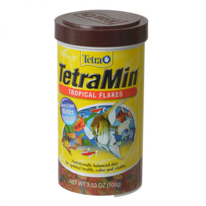 Tetra TetraMin Tropical Flakes Fish Food 2.2 oz