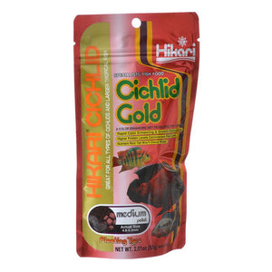 Hikari Cichlid Gold Medium Pellets 2.01 oz