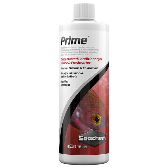 Seachem Prime Marine & Freshwater Conditioner 16.9 oz 500 ml