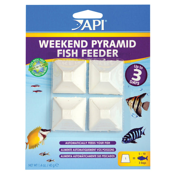 API Weekend Pyramid Fish Feeder - Up to 3 Days