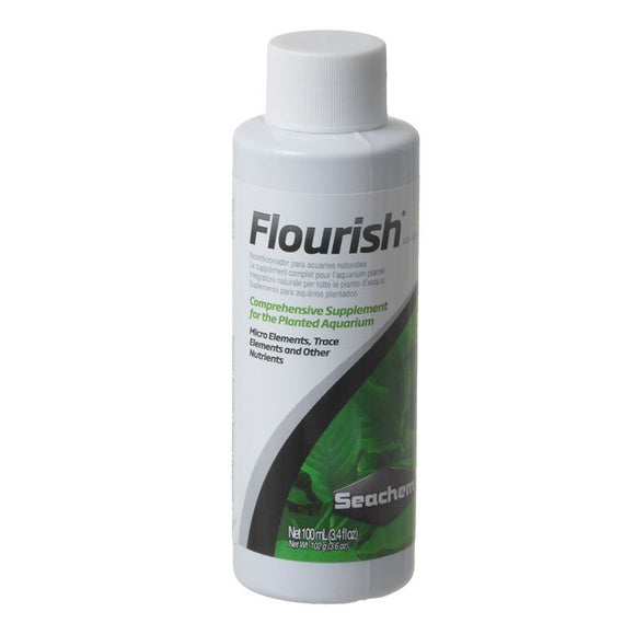 Flourish Comprehensive Plant Supplement From Seachem 100ml 3.4 oz