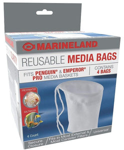 Marineland® Reusable Media Bags, 4 Count