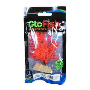 GloFish Orange Aquarium Plant Small - (4"-5.5" High)