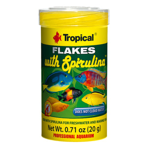 Tropical Flakes with Spirulina - 0.71 oz