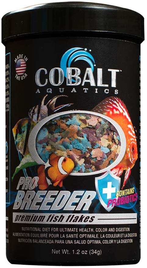 Cobalt Aquatics Pro Breeder Flake, 1.2 oz