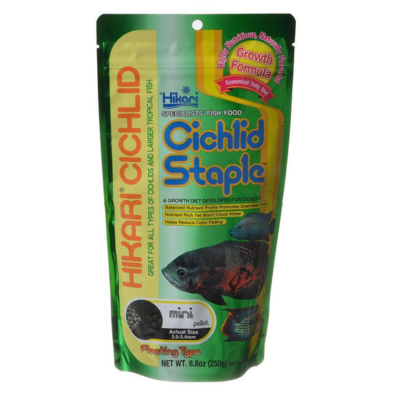 Hikari Cichlid Staple Food - Mini Pellet 8.8 oz