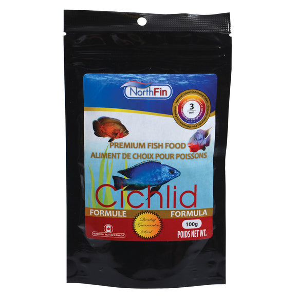 NorthFin Cichlid Formula - 3 mm Sinking Pellets - 100 g