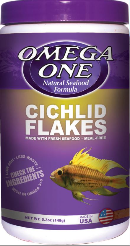 Omega One Cichlid Flake 5.3 oz