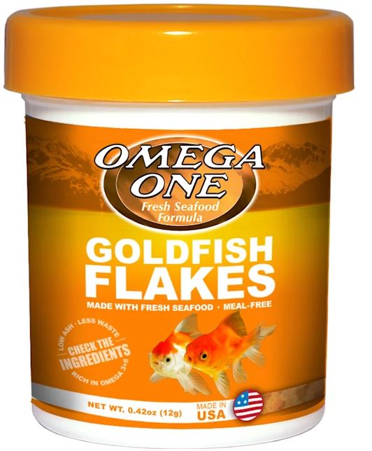 Omega One Goldfish Flakes .42 oz