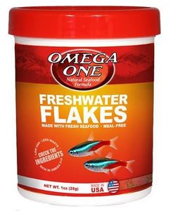 Omega One Freshwater Tropical Flakes 1 oz