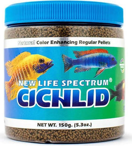 New Life Spectrum Cichlid Formula 1 mm Sinking Pellets - 150g