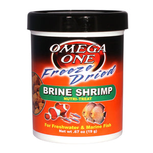 Omega One Freeze Dried Brine Shrimp .67 oz