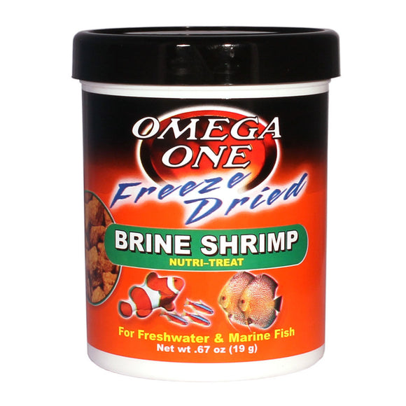 Omega One Freeze Dried Brine Shrimp .67 oz