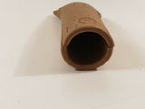 1058 - 1.5" Round Split Opening Pleco Cave - Brown