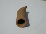 1041 - 1" Round Shaped Opening Pleco Cave - Brown