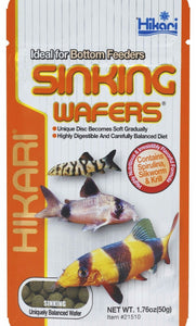 Hikari Sinking Wafers for Bottom Feeding Fish 1.76 oz - 50 Grams