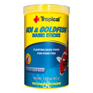 Tropical Koi & Goldfish Basic Sticks - 3 oz